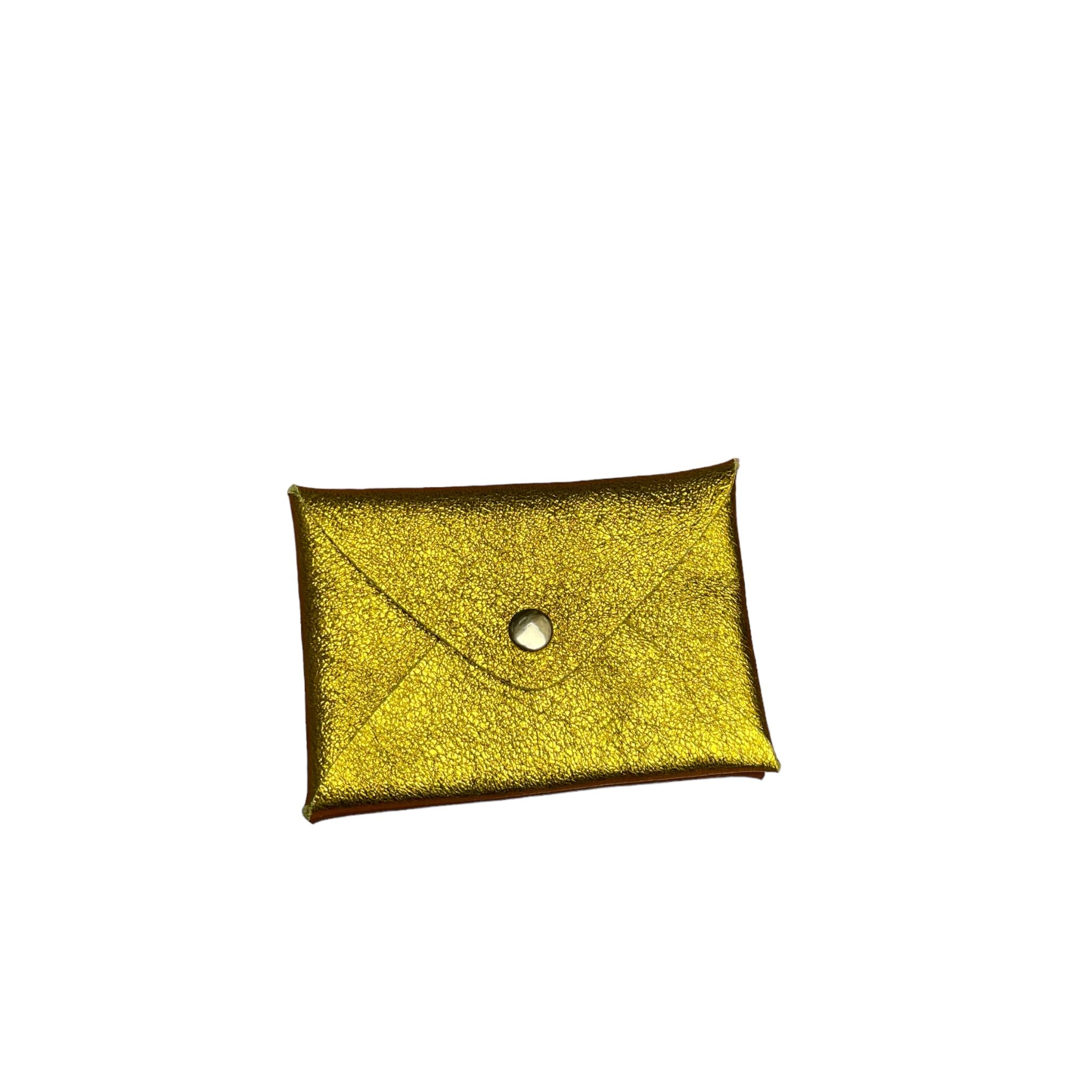 Porte carte ORIGAMI Cuir irisé