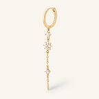 BOUCLE D'OREILLE CARTAGENA Argent 925 doré à l'Or 18k