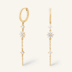 BOUCLE D'OREILLE CARTAGENA Argent 925 doré à l'Or 18k