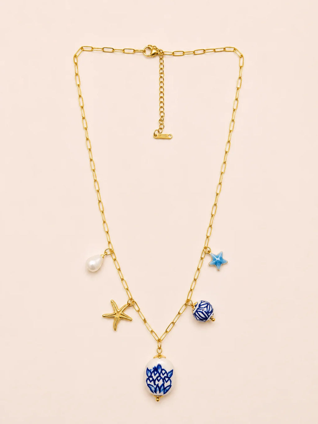 collier capri bleu marine