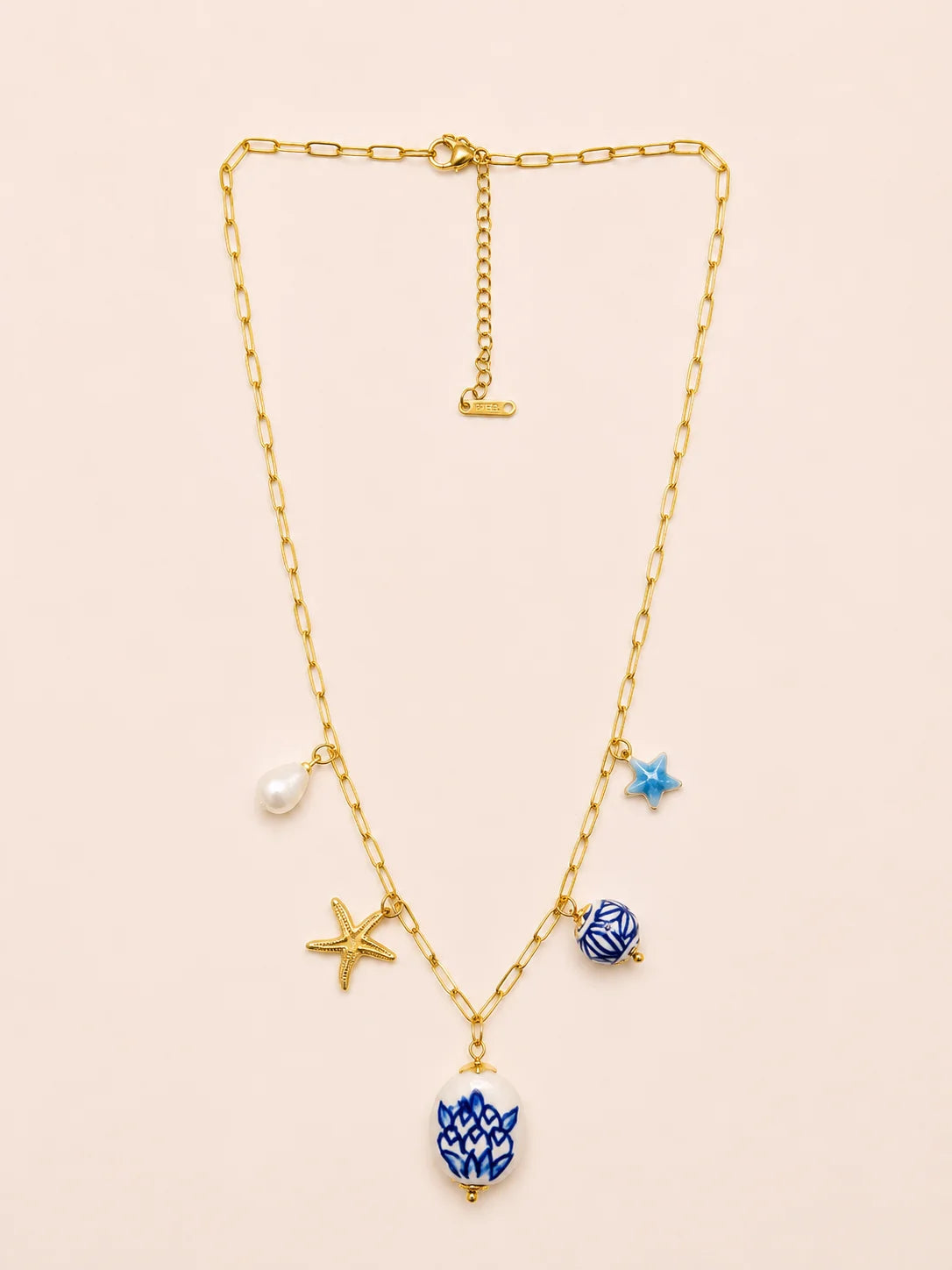 collier capri bleu marine