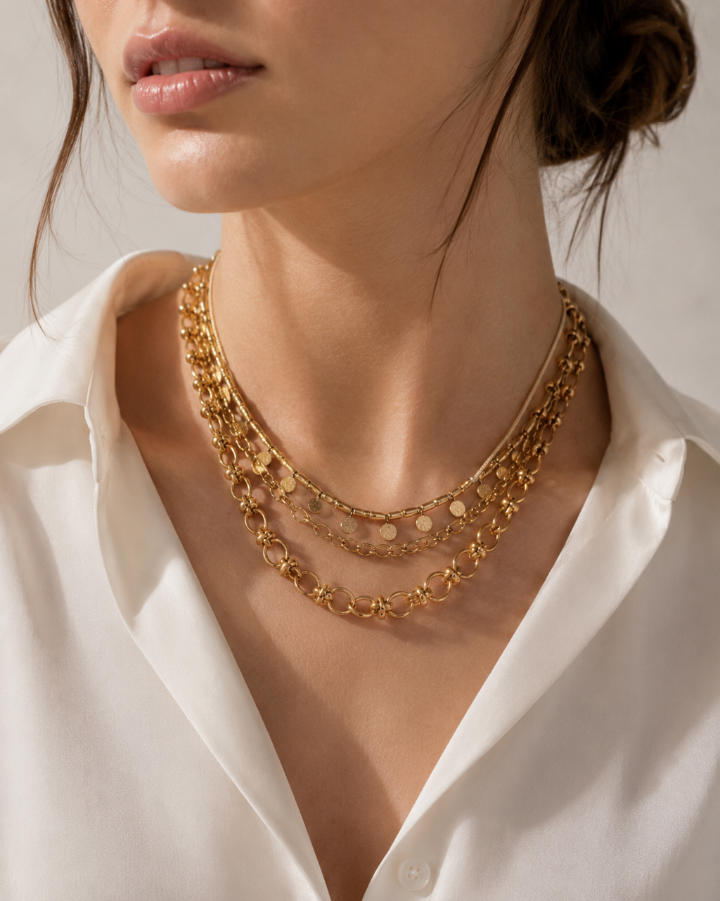 Collier Camille Doré