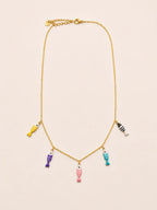 collier pampille poisson