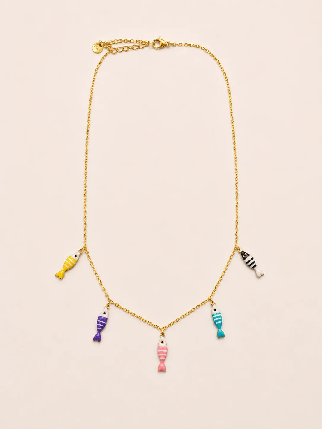 collier pampille poisson