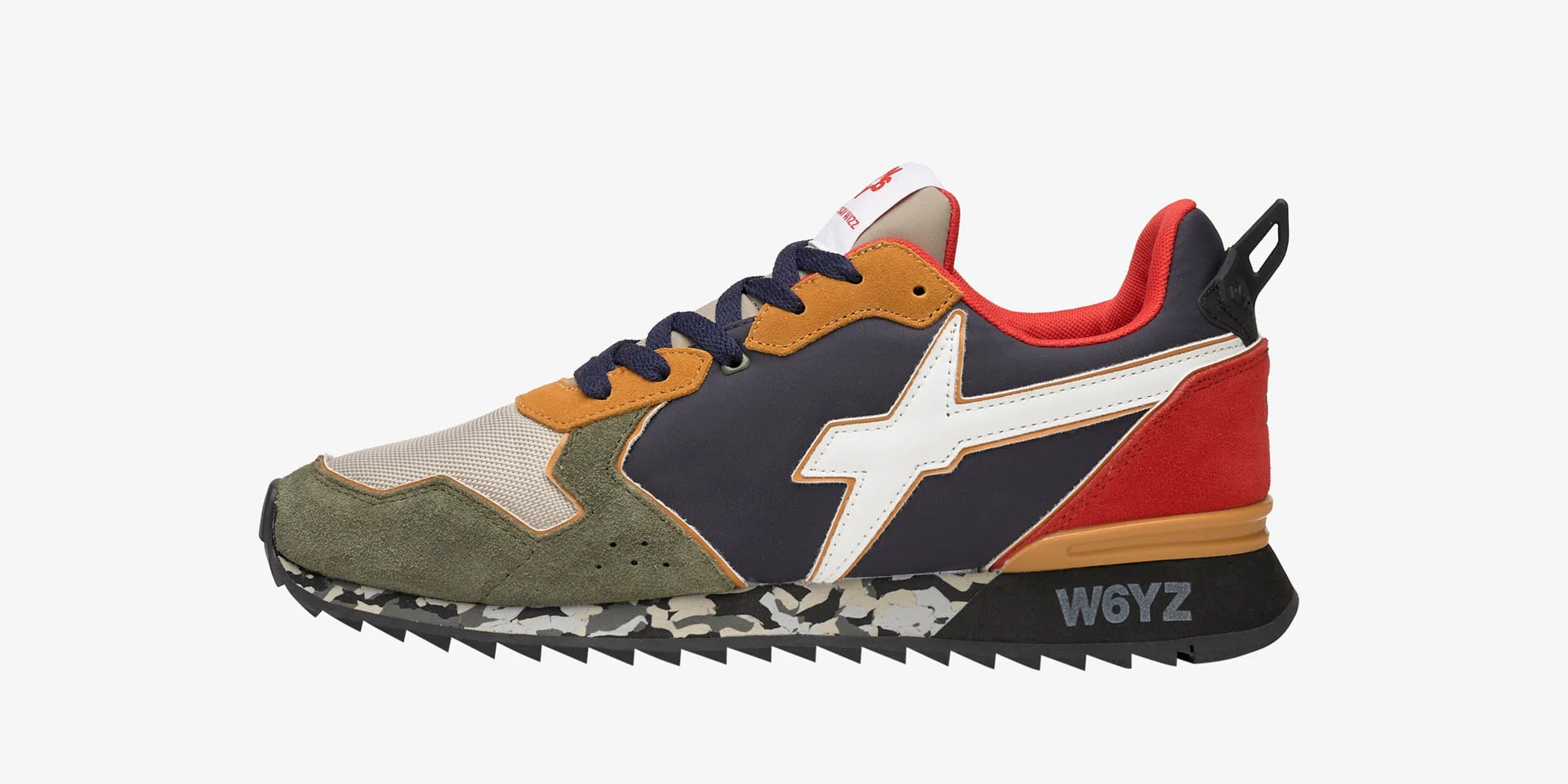 JET-M.  SUEDE/NYLON SOLE CAMOUFLAGE MILITARE