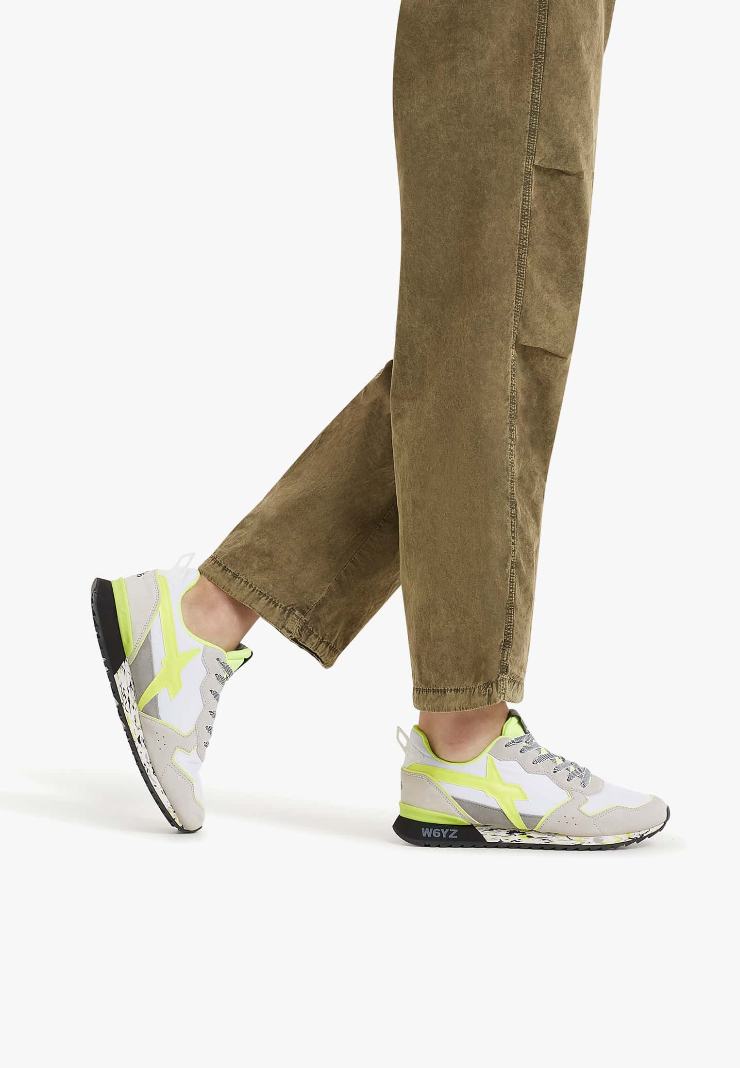 W6YZ - JET-M SUEDE/TEXTILE/NEON ST CAMOUFL