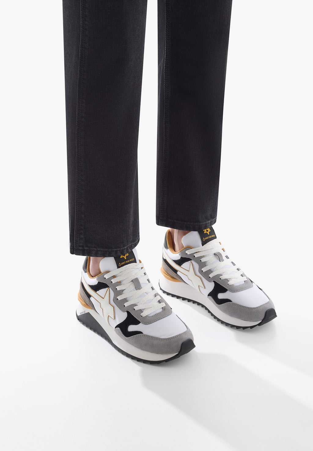 W6YZ - YAK-M SUEDE/NYLON/TRIANGLE SOLE