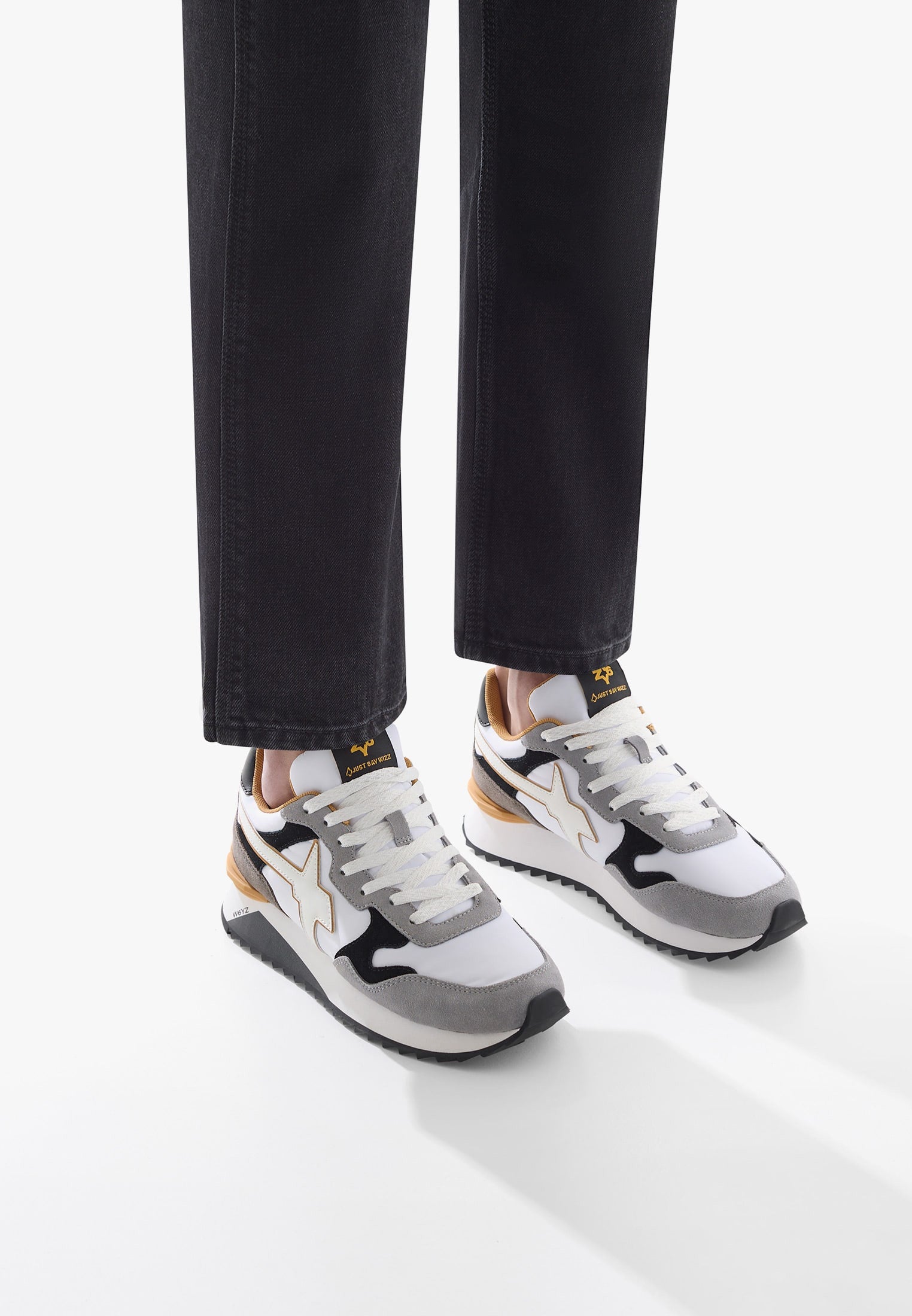 W6YZ - YAK-M SUEDE/NYLON/TRIANGLE SOLE