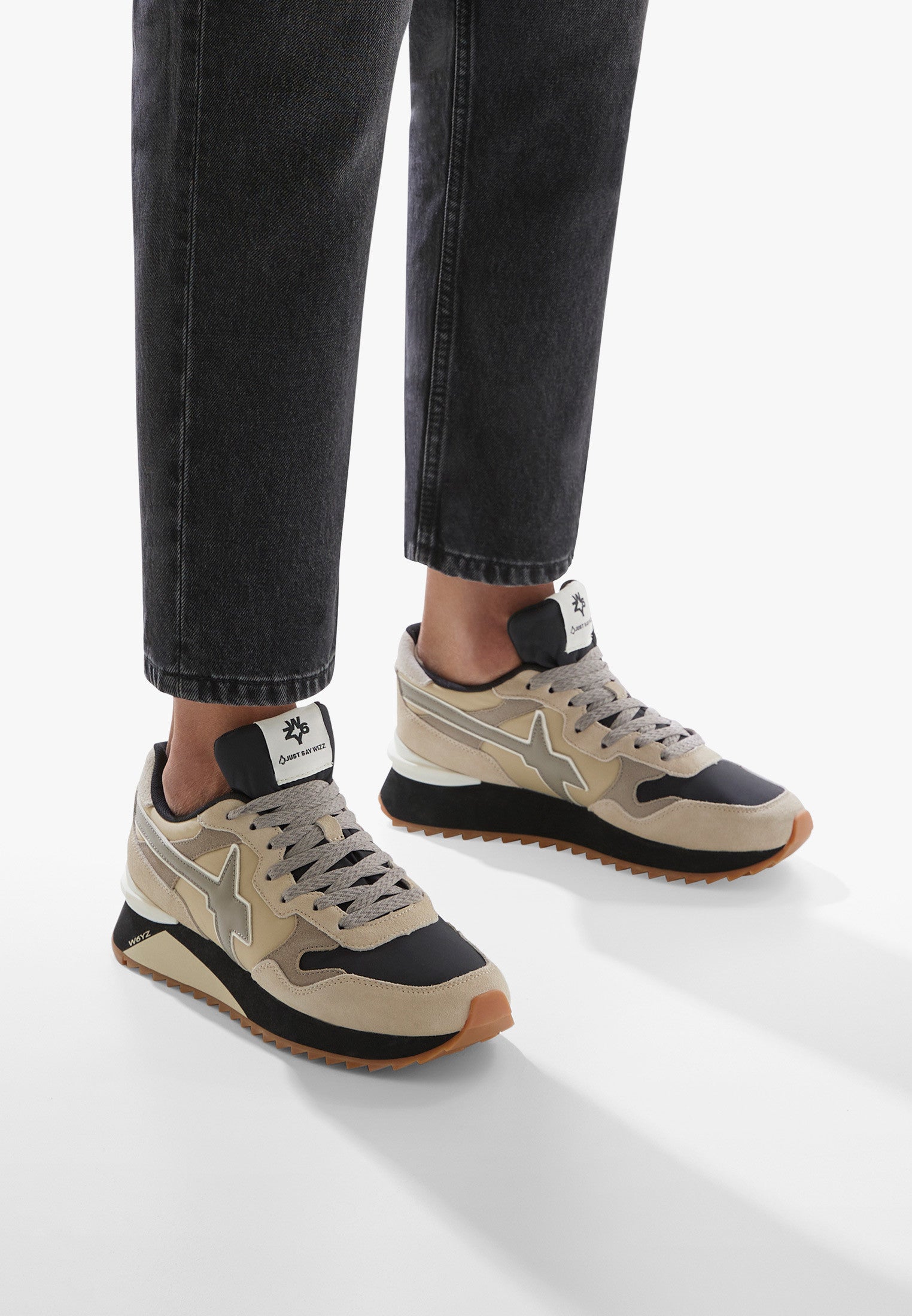 W6YZ - YAK-M SUEDE/NYLON/STRONG
