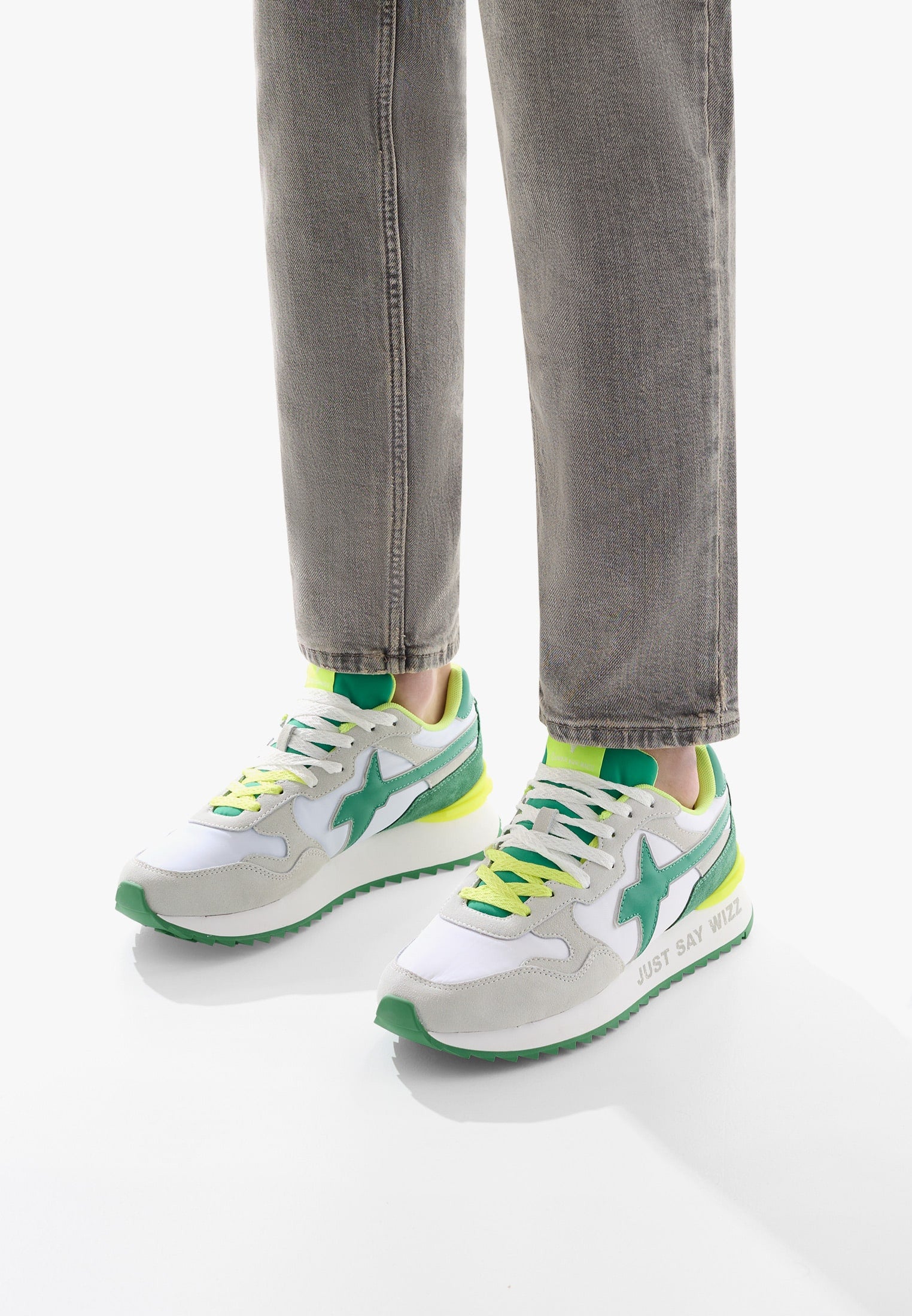W6YZ - YAK-M SUEDE/NYLON/SPLIT COLOR