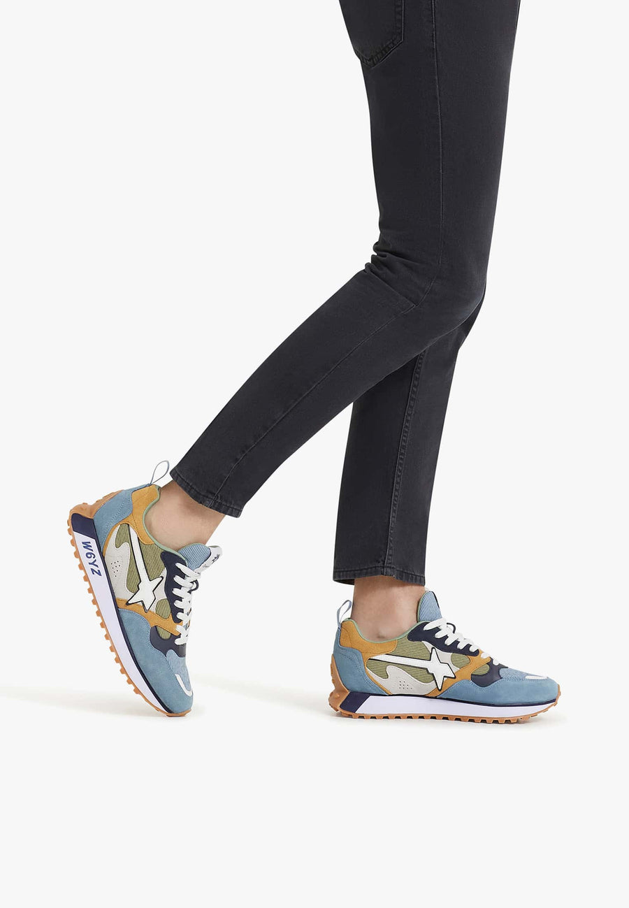 W6YZ LOOP-UNI SUEDE/STRIPE NYLON