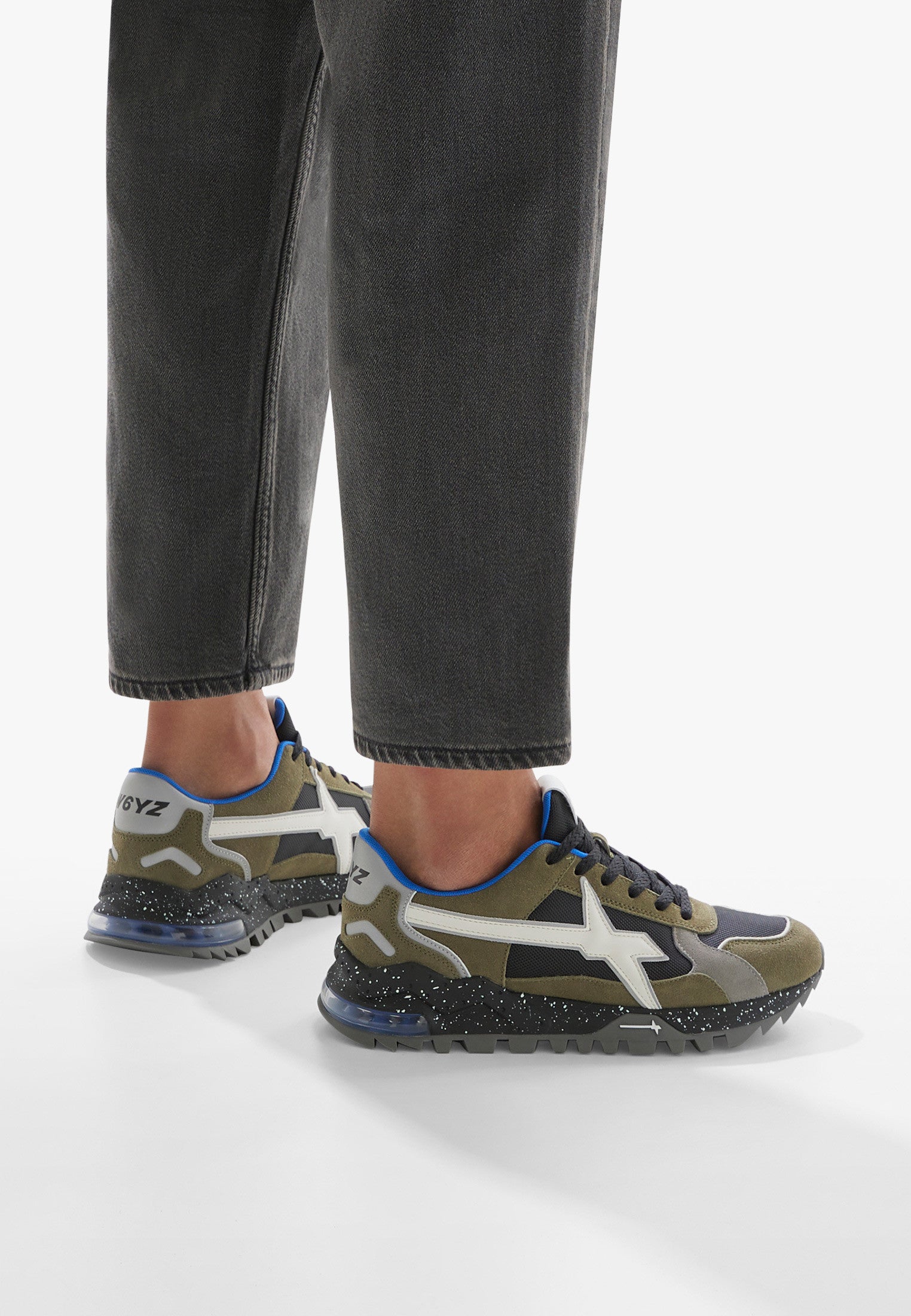 W6YZ - BREEZE 3-M SUEDE/TECH/PEPPER SO