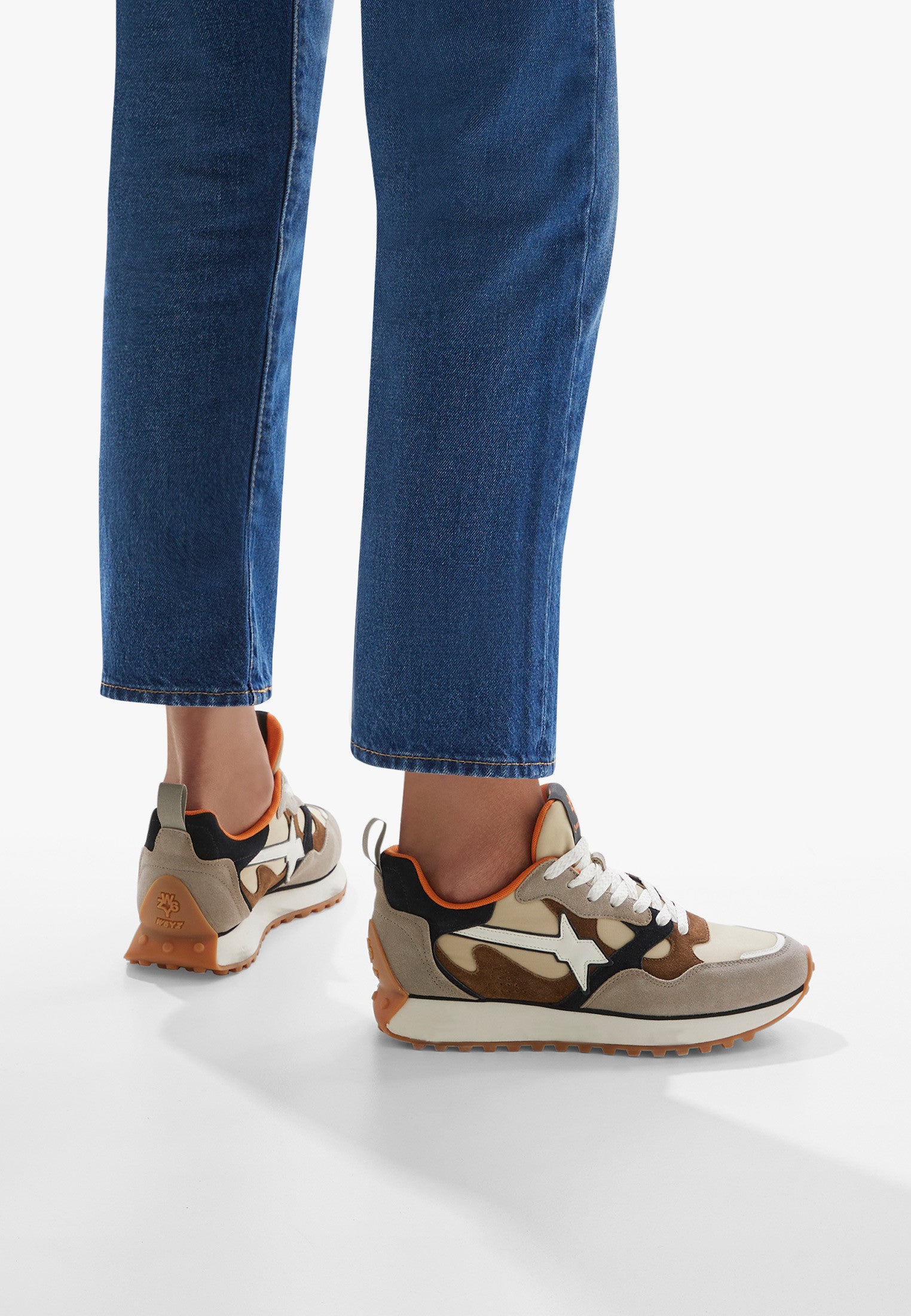 W6YZ - LOOP-M SUEDE/NYLON/BRUSHED SOLE