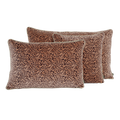 Haomy - Housse de coussin Gairo Mocaccino