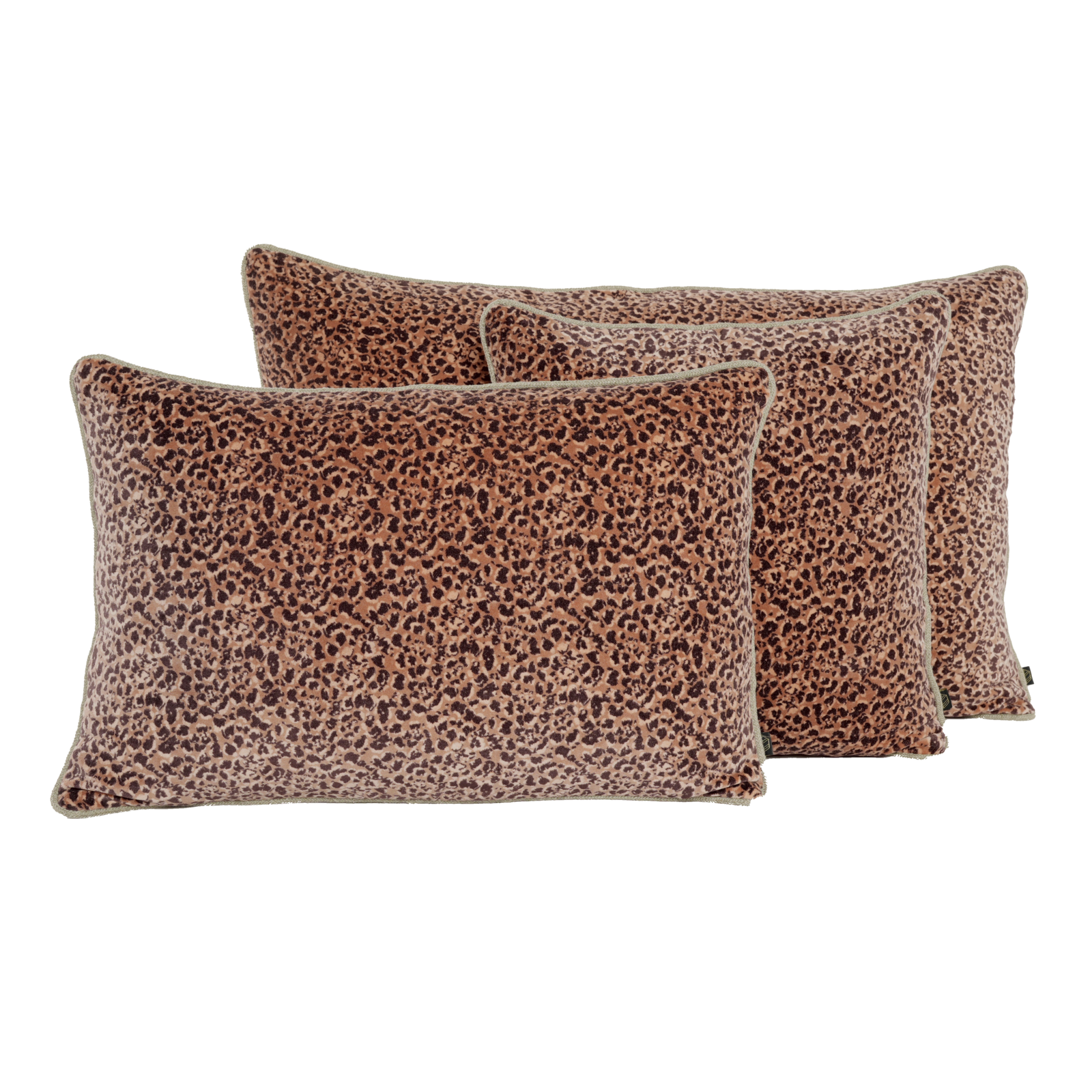 Haomy - Housse de coussin Gairo Mocaccino