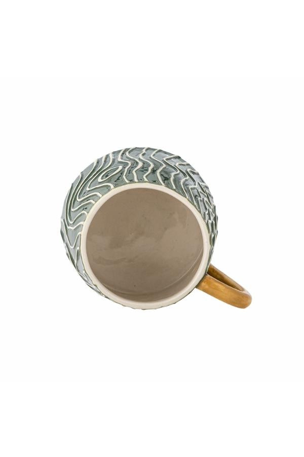 Woodsby Tasse, Multicolore, Grès