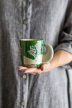 Hezha Tasse verte, Grès