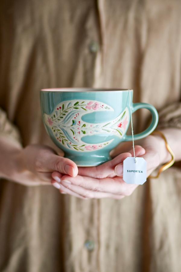 Rosalynde Mug, Verte, Grès
