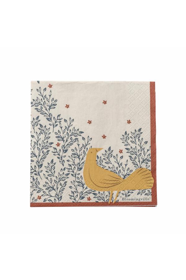 Hezha Serviette, Beige, FSC®Mix, Paper