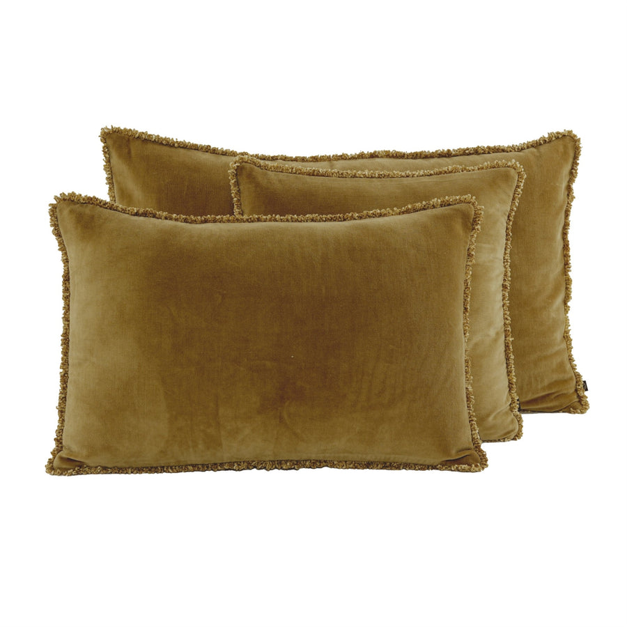 Haomy - Housse de coussin KOBE Gold