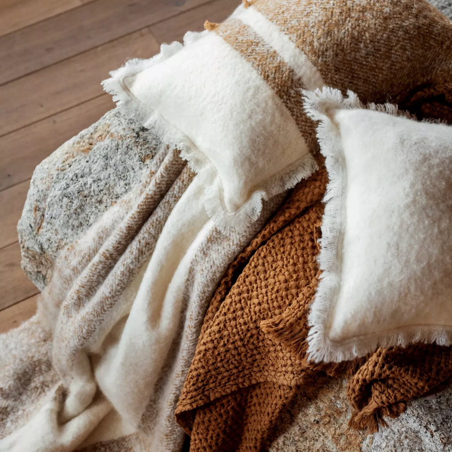 Haomy - Housse de coussin MEGEVE