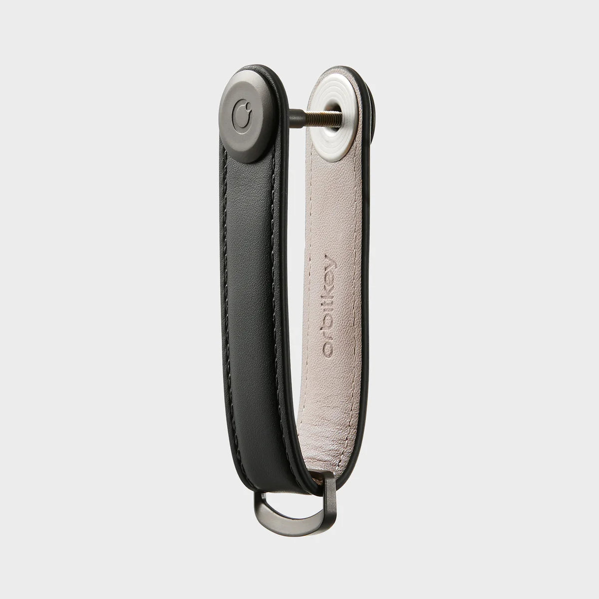 Key Organizer Classic Leather Black