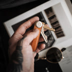 Key Organizer Classic Leather Cognac