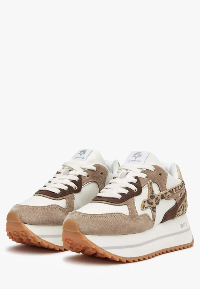 W6YZ DEVA W SUEDE NYLON ANIMALIER