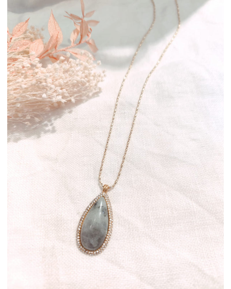 Sautoir Naëa Labradorite