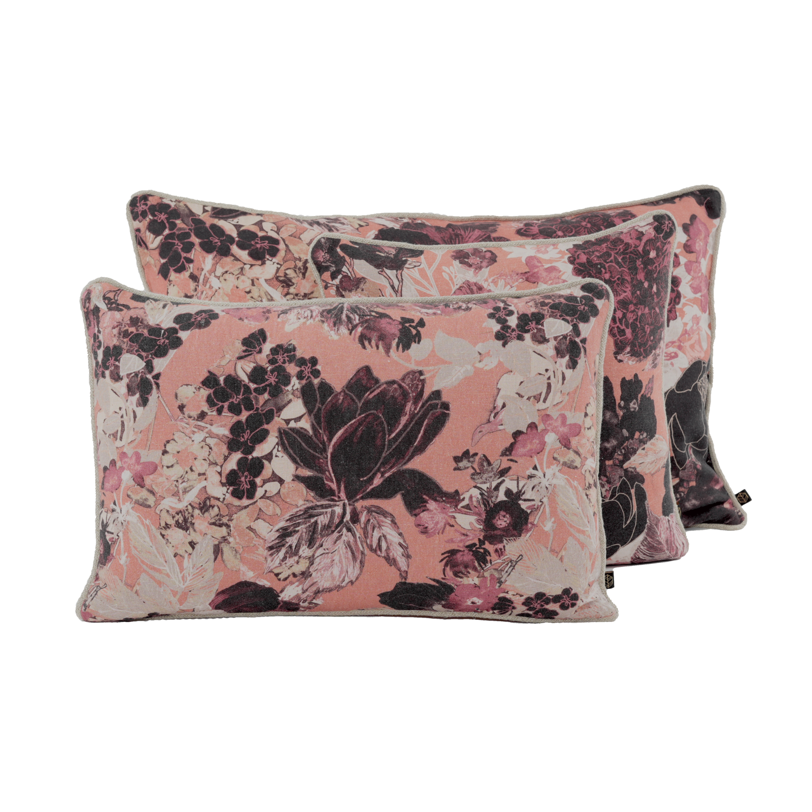 Haomy - Housse de coussin SIENNE Moccaccino