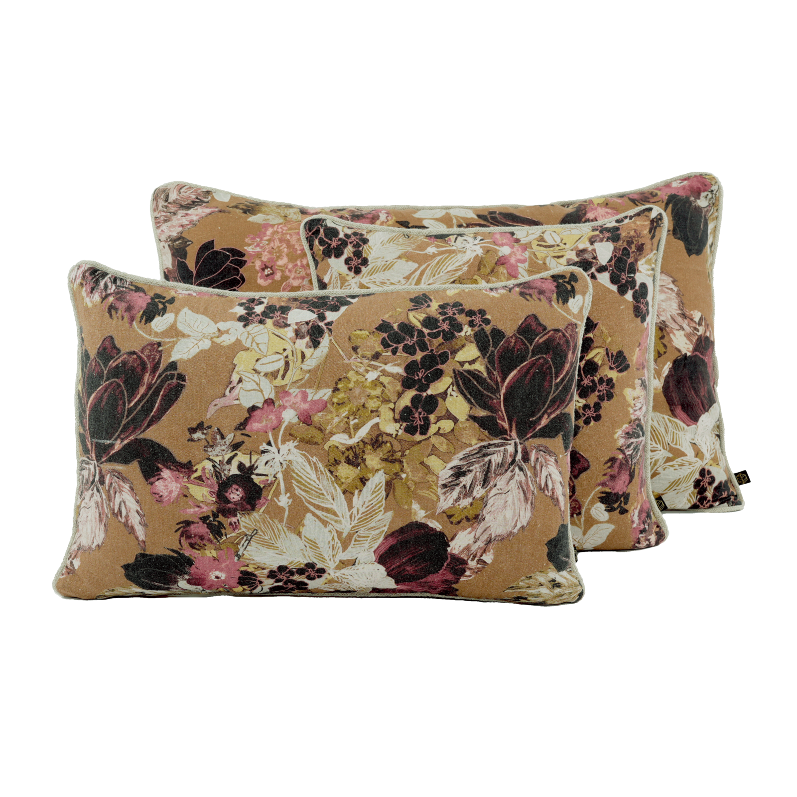 Haomy - Housse de coussin SIENNE Gold