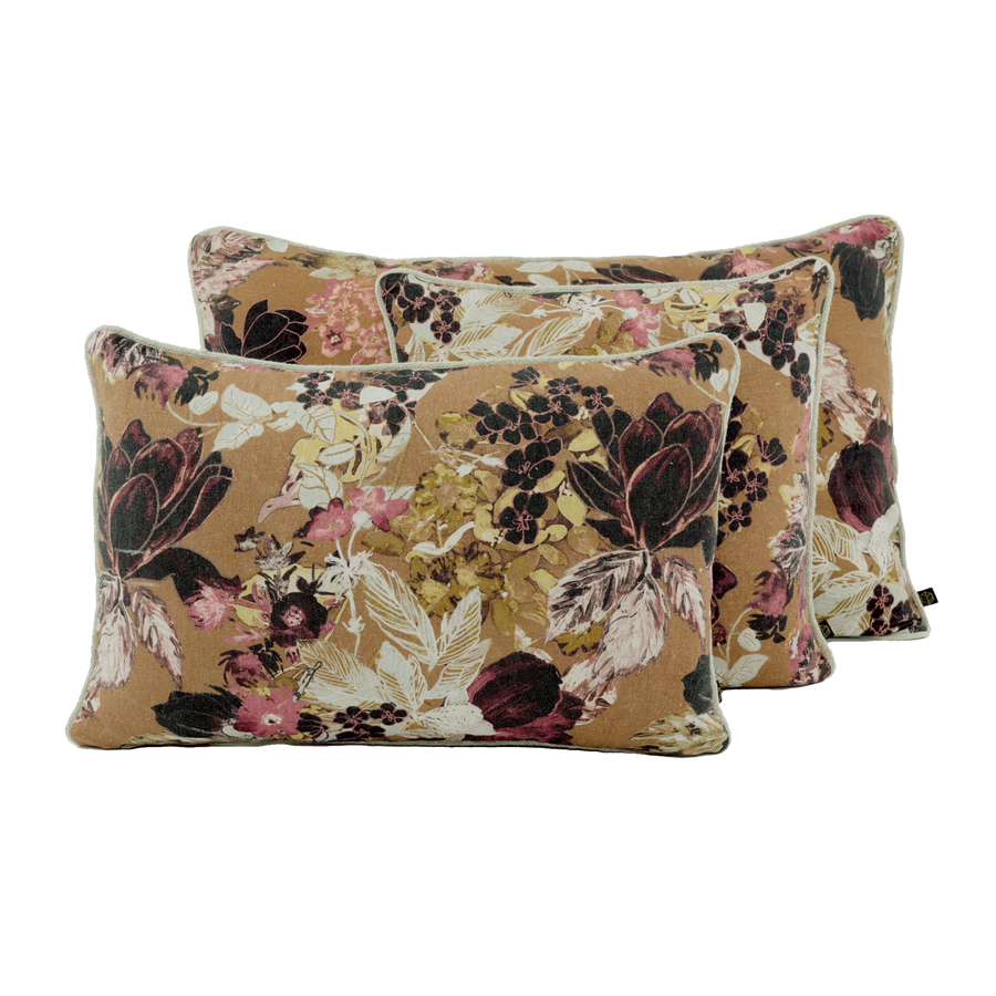 Haomy - Housse de coussin SIENNE Gold