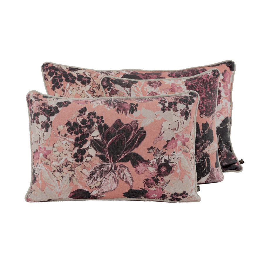 Haomy - Housse de coussin SIENNE Moccaccino