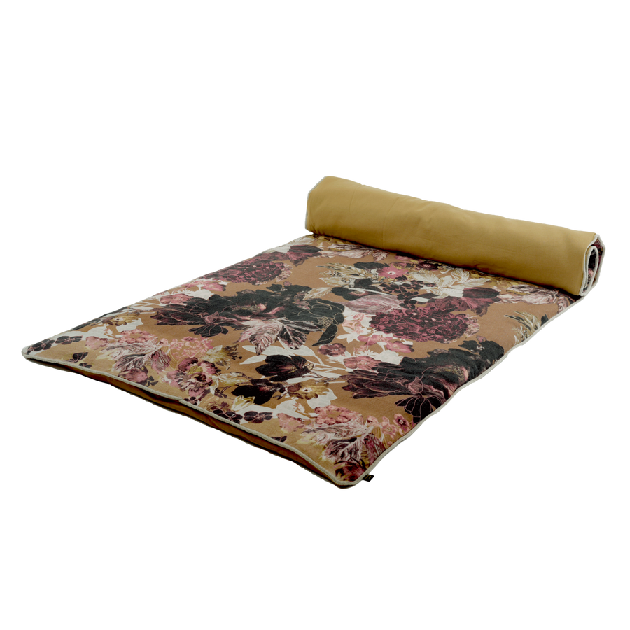 Haomy - Housse d'édredon SIENNE Gold