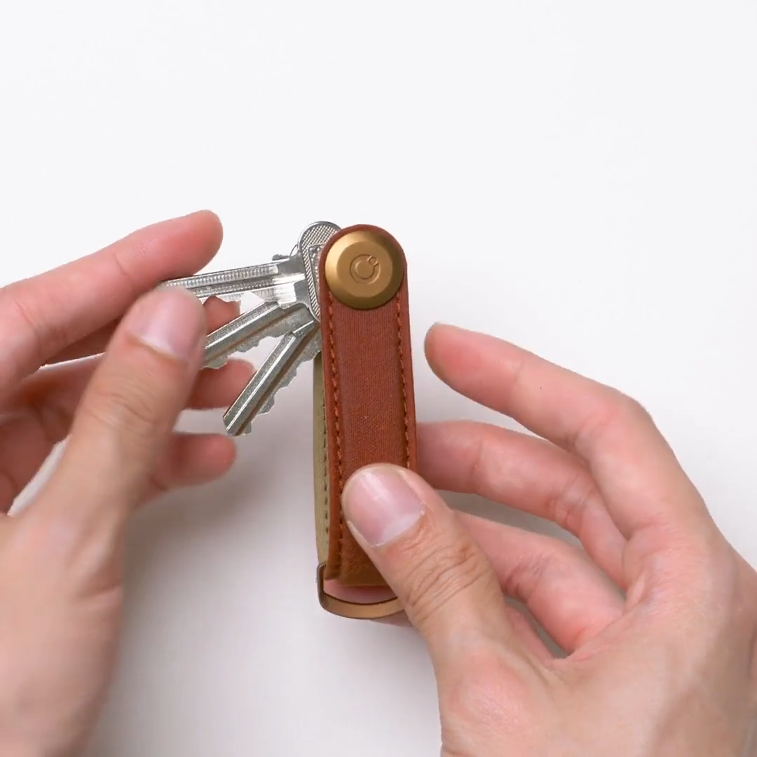 Key Organizer Classic Waxed Canvas Golden Sand