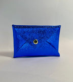 Porte carte ORIGAMI Cuir irisé