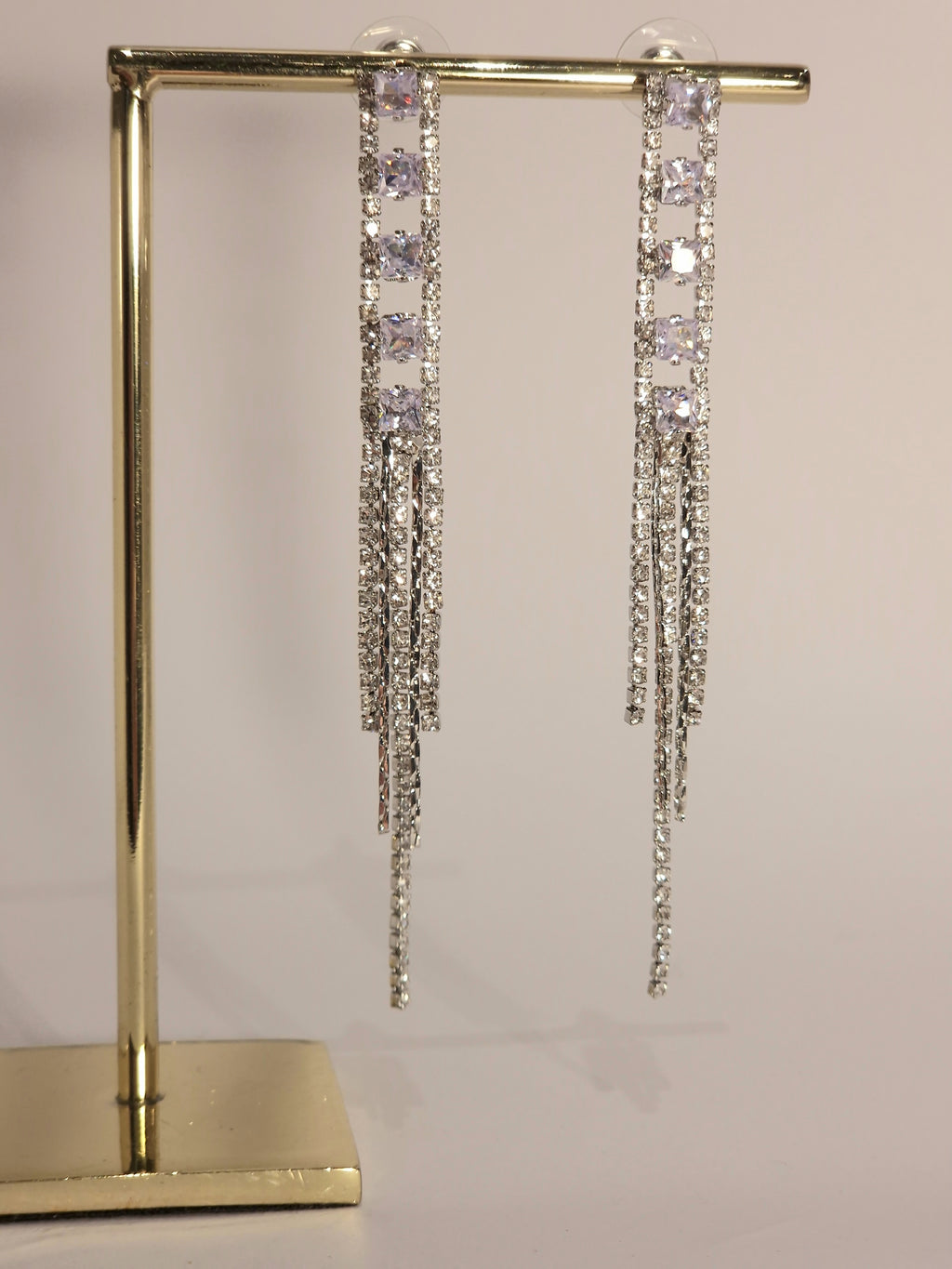 LAURA Boucles pendentes Strass