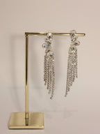 SONIA Boucles Fleur Strass