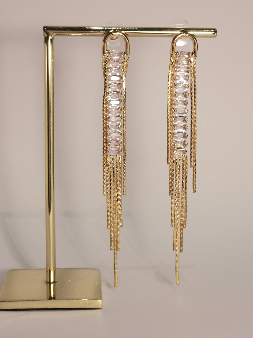 TINA Boucles pendantes strass