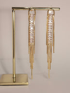 TINA Boucles pendantes strass