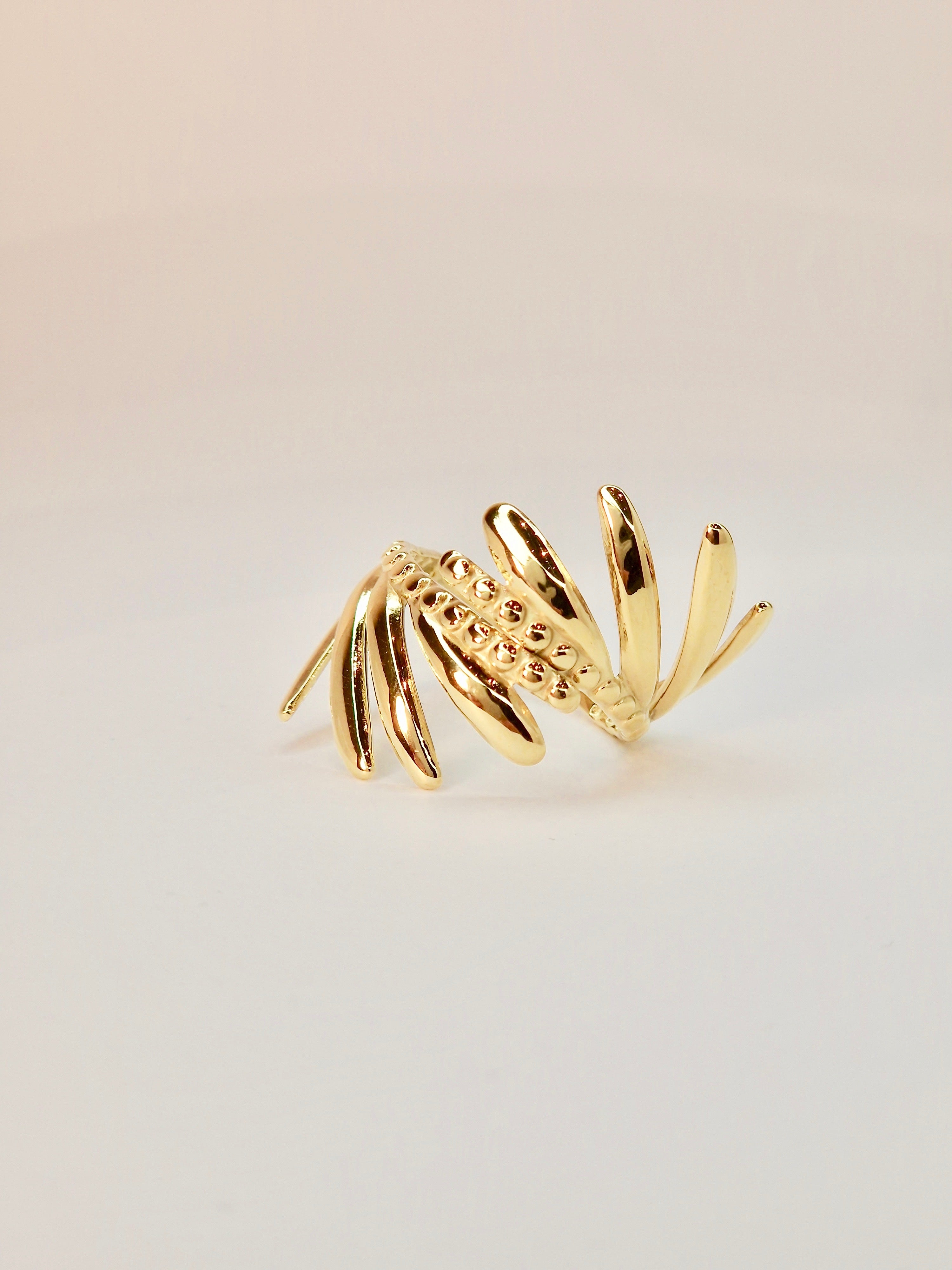 Bague feuille