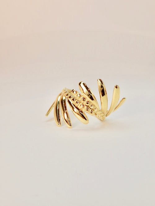 Bague feuille