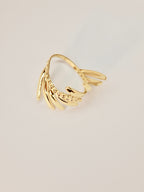 Bague feuille