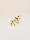 Bague feuille