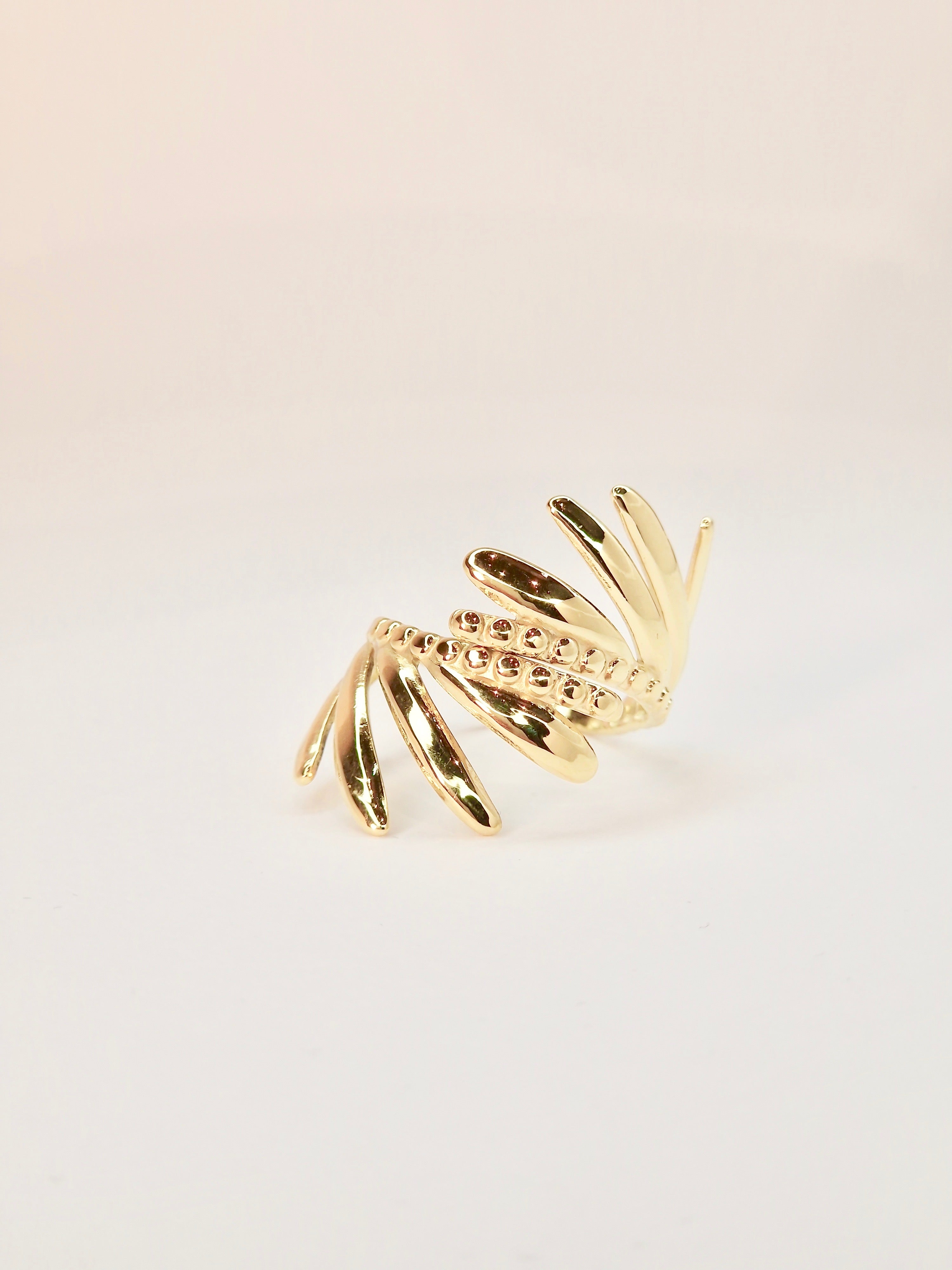 Bague feuille