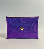Porte carte ORIGAMI Cuir irisé