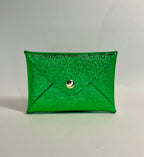 Porte carte ORIGAMI Cuir irisé
