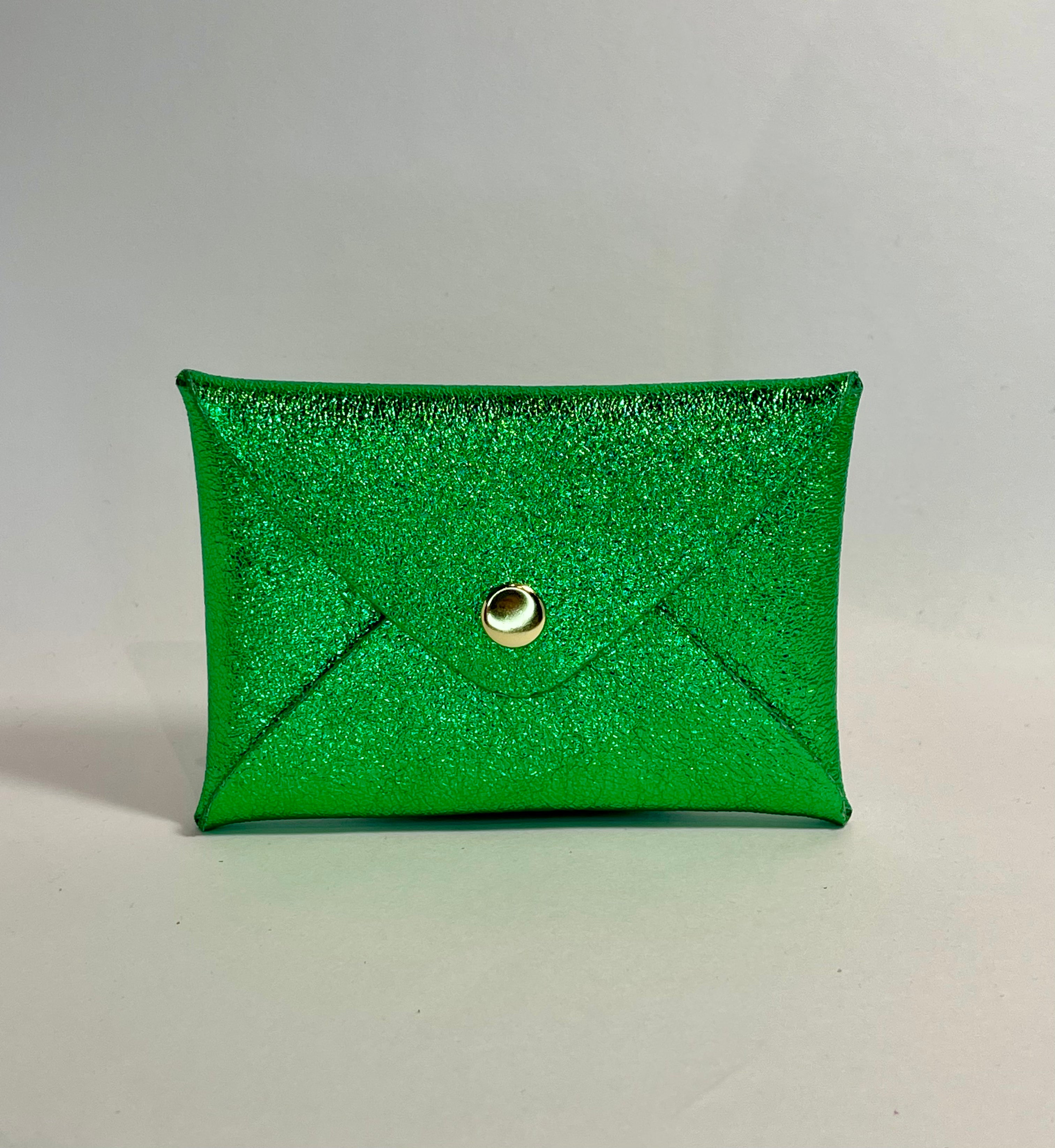 Porte carte ORIGAMI Cuir irisé