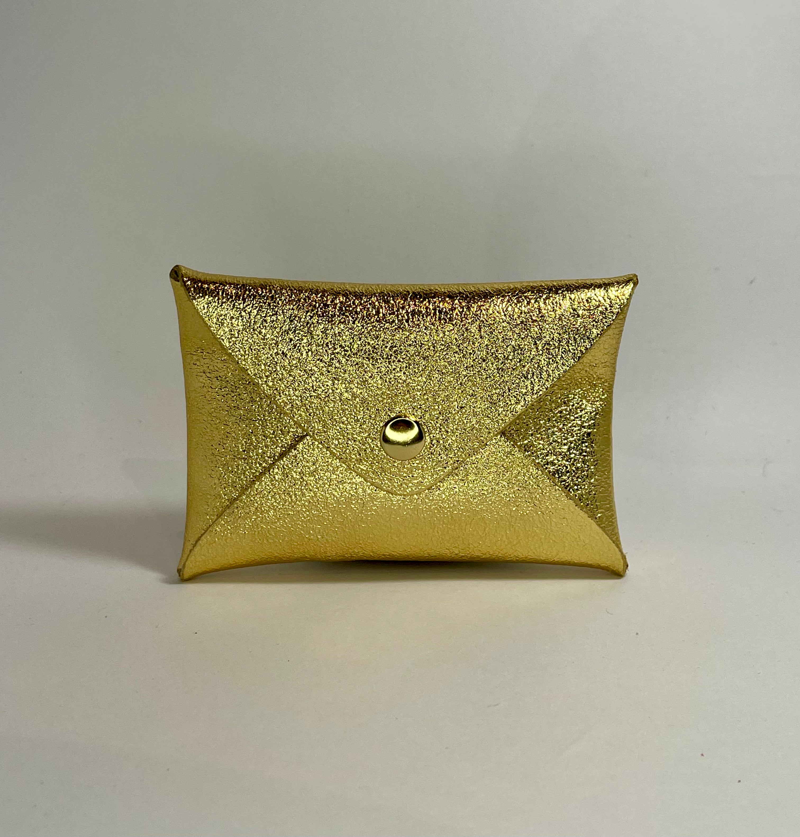 Porte carte ORIGAMI Cuir irisé