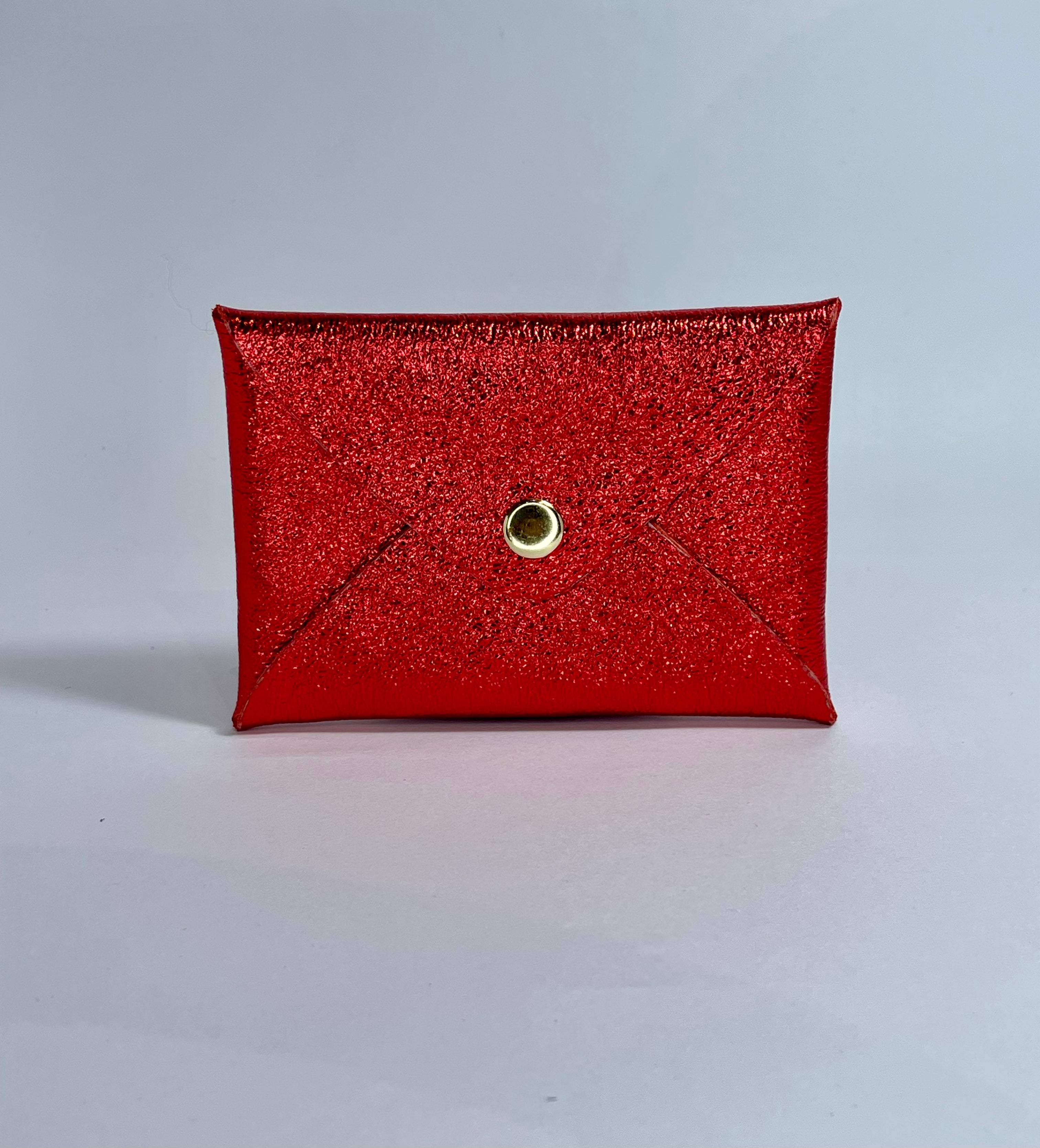 Porte carte ORIGAMI Cuir irisé